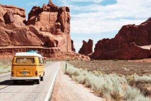 Arches National Park Entrance Station, Moab, United States