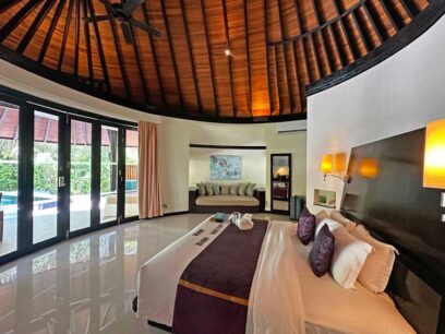 A large beach villa at Iru Fushi. Photo by Janna Graber