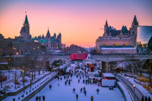 Ottawa Winter: Skating on the Rideau Canal