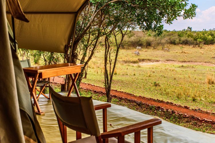 Luxury tent camp in Kenya. Photo by Canva 
