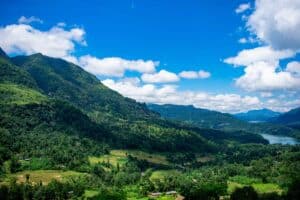 Mountain in Sri Lanka.