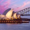 Sydney Harbour at sunset. Photo by Canva